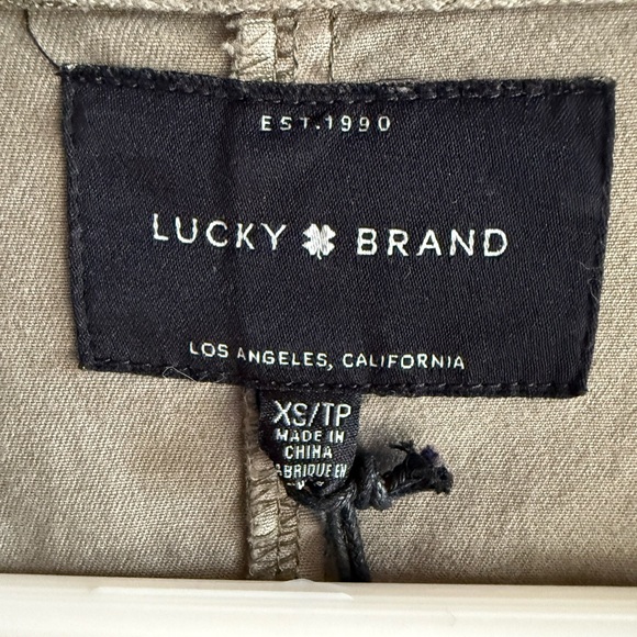 LUCKY BRAND ( NWT ) Olive Green Camo Hooded Jacket - Picture 6 of 13